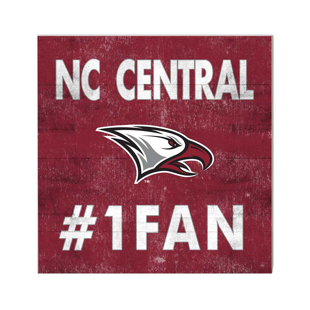 10x10 Team Color #1 Fan North Carolina Central Eagles