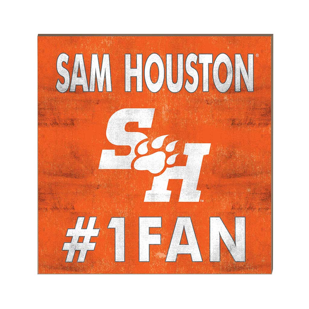 10x10 Team Color #1 Fan Sam Houston State Bearkats