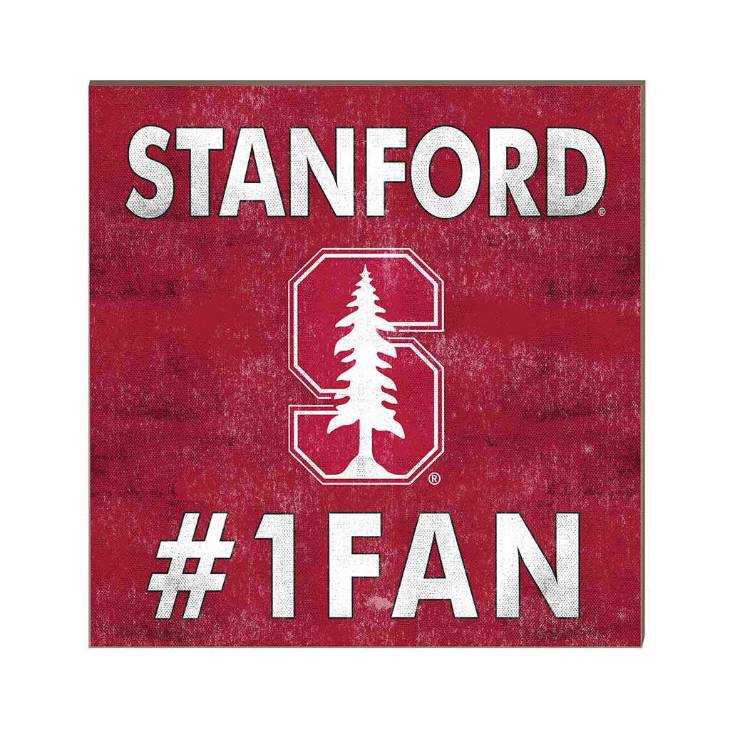 10x10 Team Color #1 Fan Stanford Cardinal color