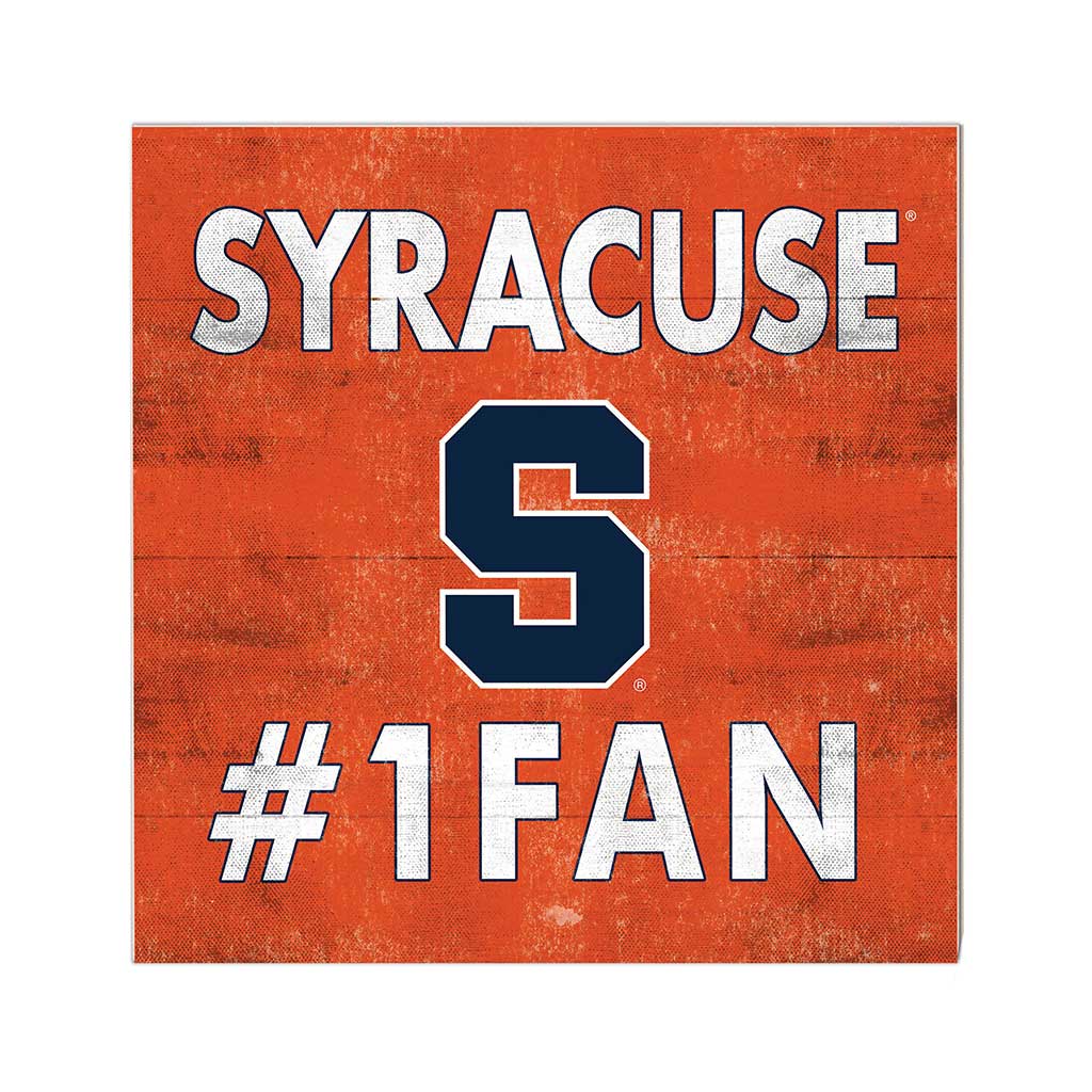10x10 Team Color #1 Fan Syracuse Orange