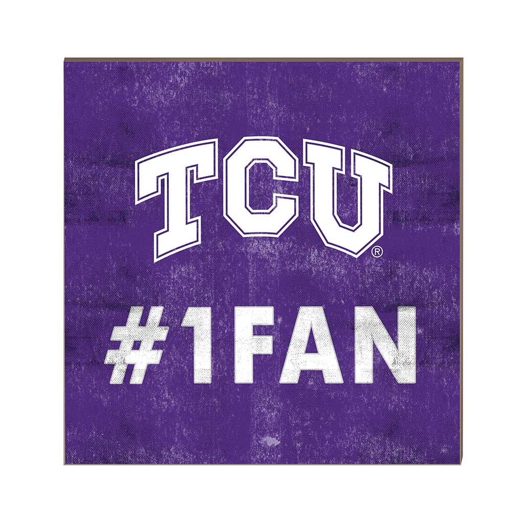 10x10 Team Color #1 Fan Texas Christian Horned Frogs