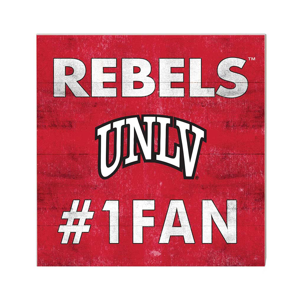 10x10 Team Color #1 Fan University of Nevada Las Vegas Rebels
