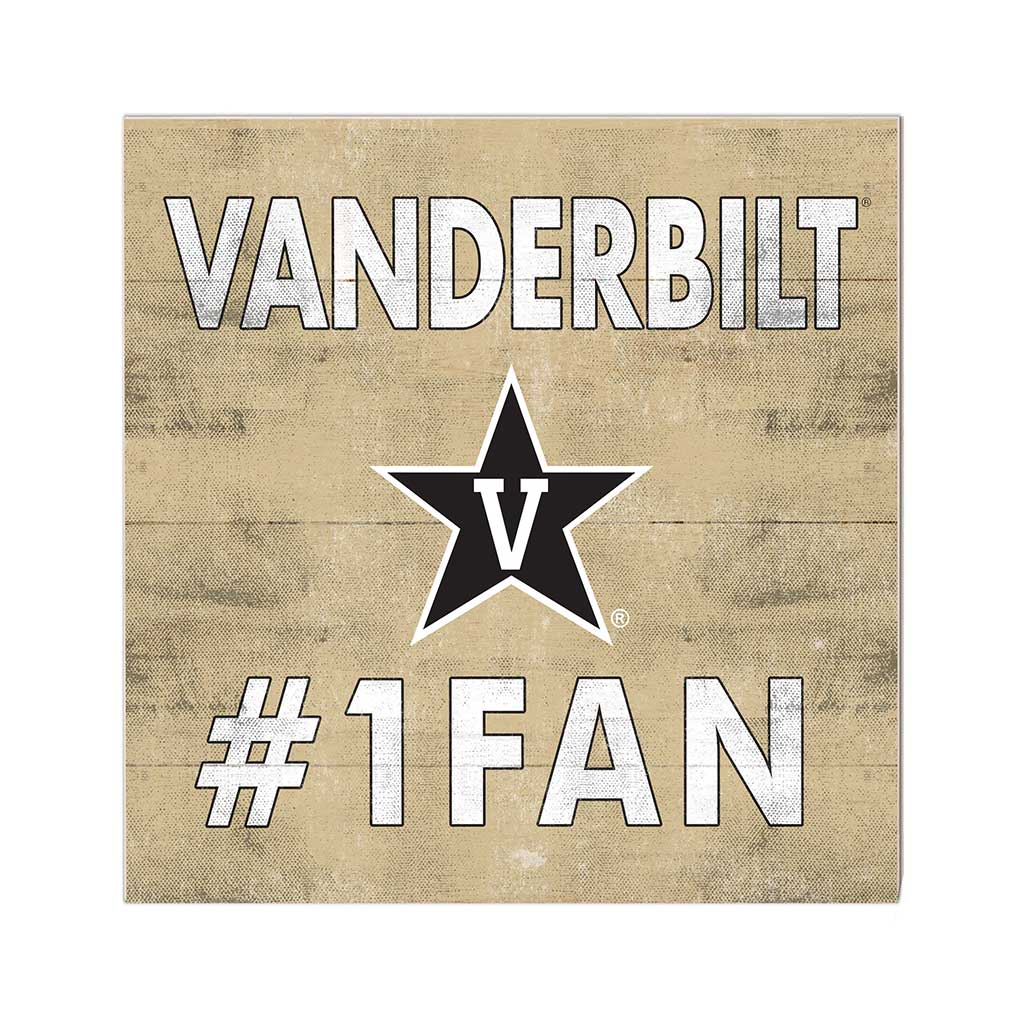 10x10 Team Color #1 Fan Vanderbilt Commodores