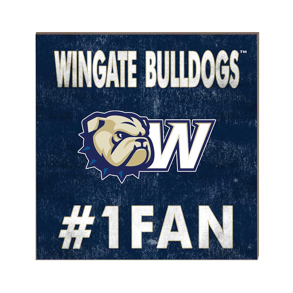 10x10 Team Color #1 Fan Wingate Bulldogs