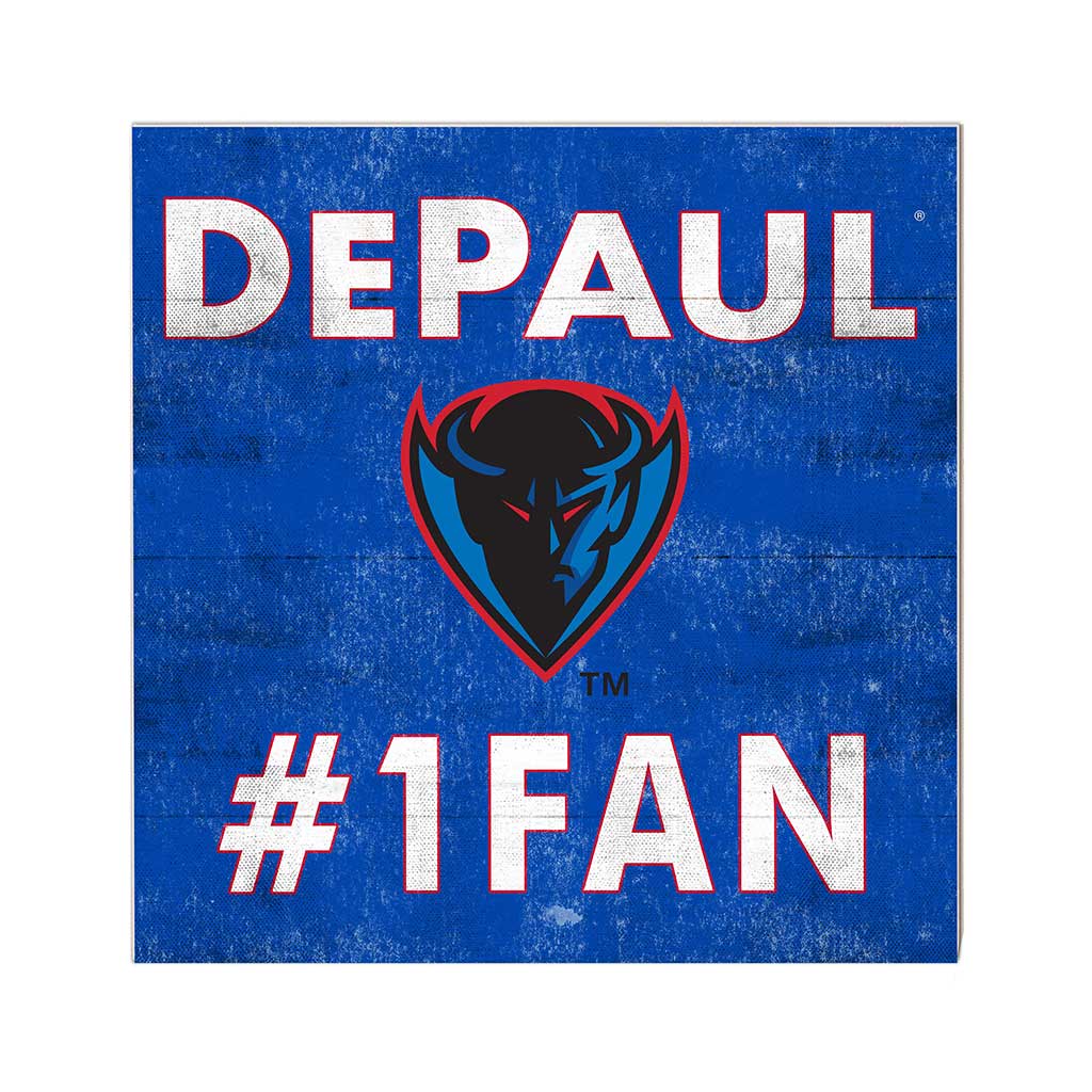 10x10 Team Color #1 Fan DePaul Blue Demons