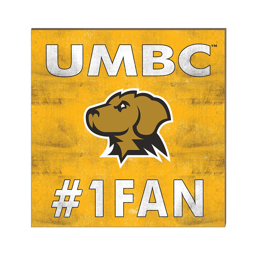 10x10 Team Color #1 Fan University of Maryland- Baltimore County Retrievers