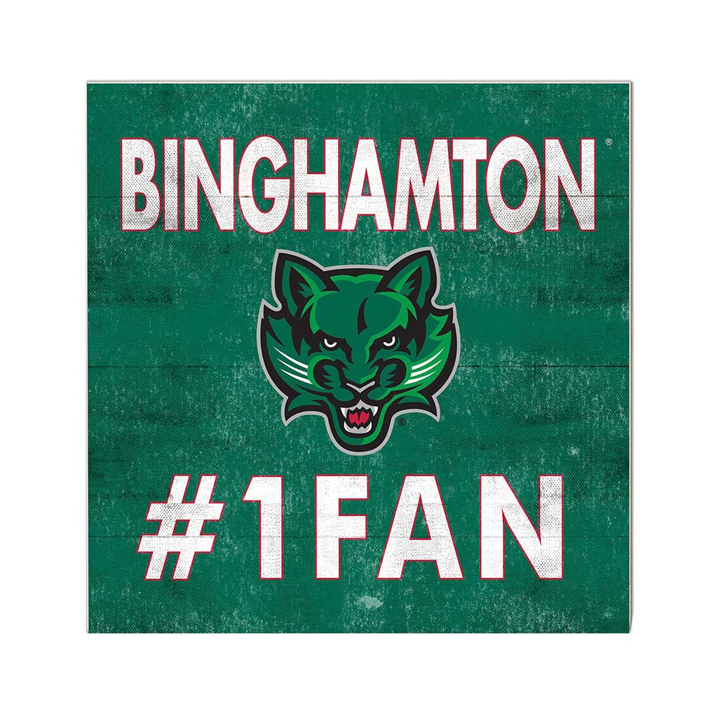 10x10 Team Color #1 Fan Binghamton Bearcats