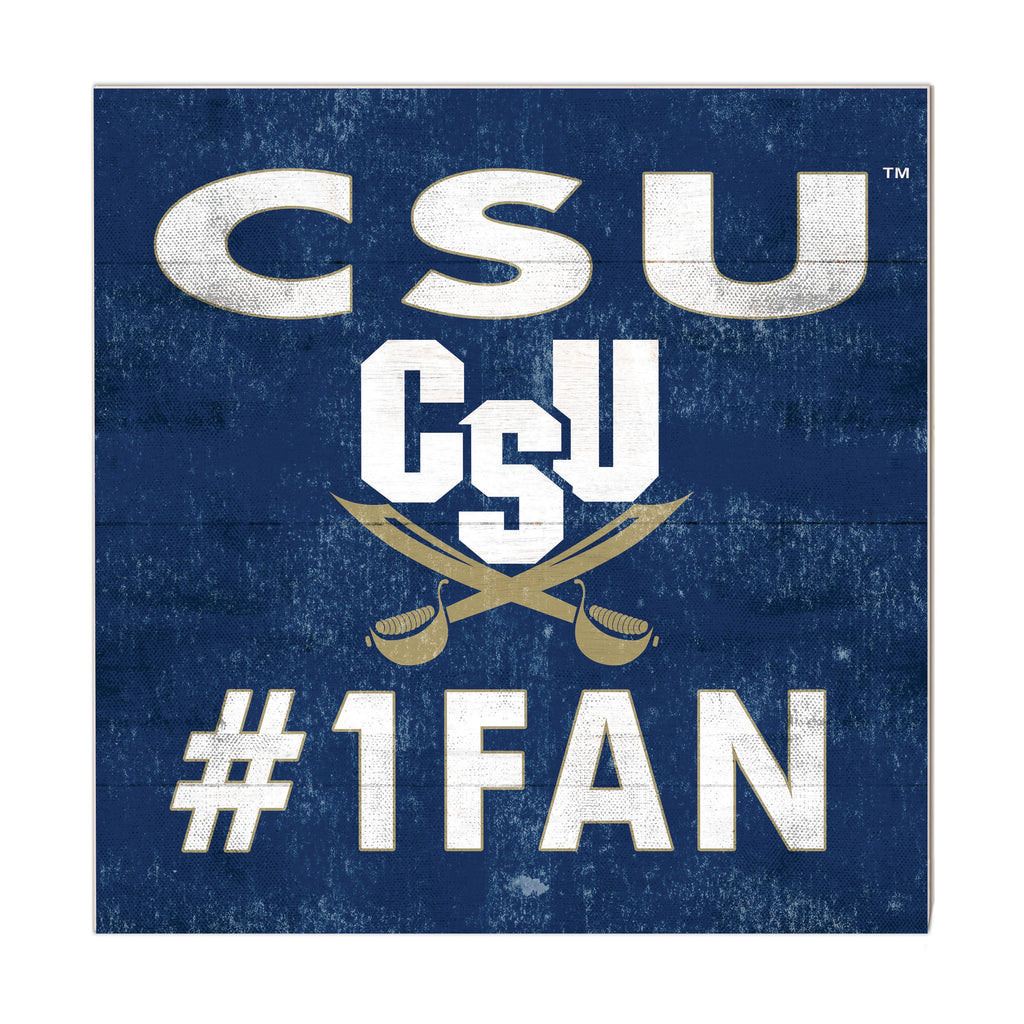 10x10 Team Color #1 Fan Charleston Southern Buccaneers