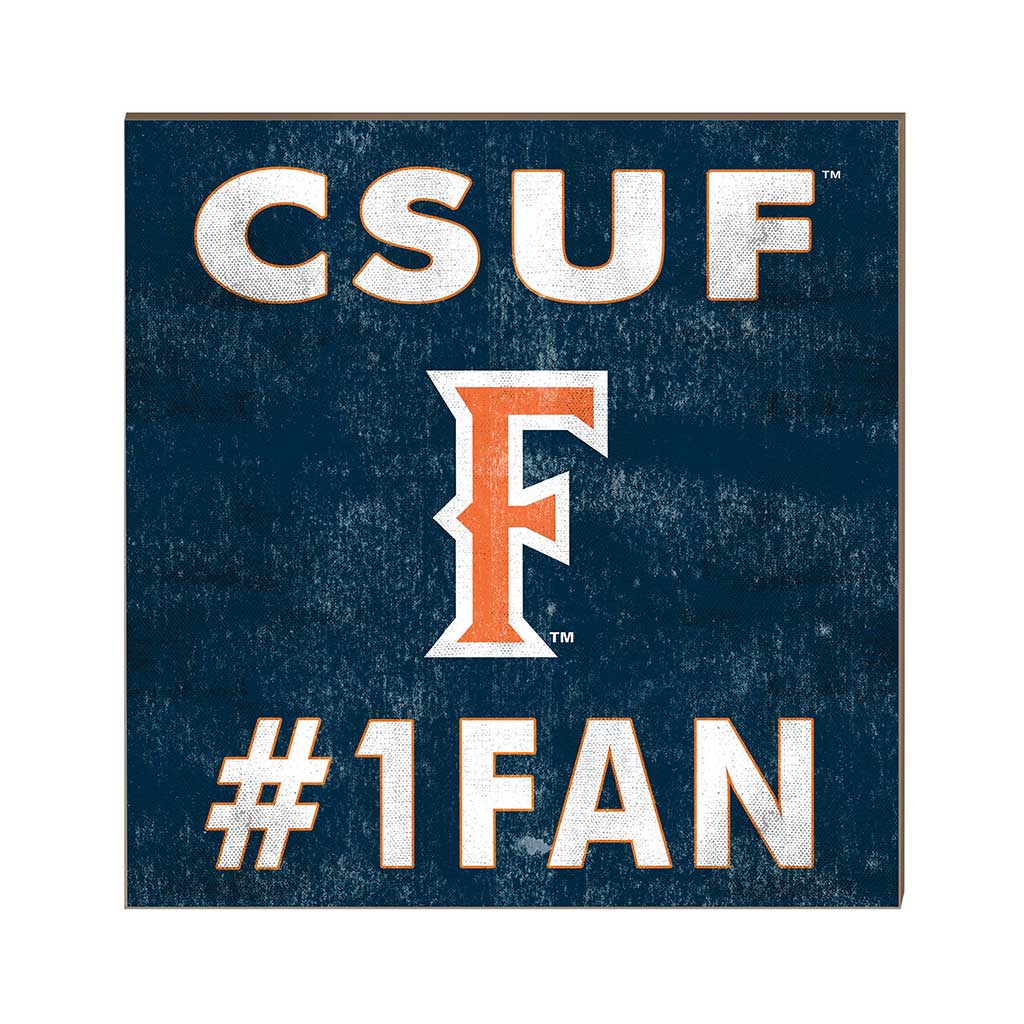 10x10 Team Color #1 Fan Cal State Fullerton Titans