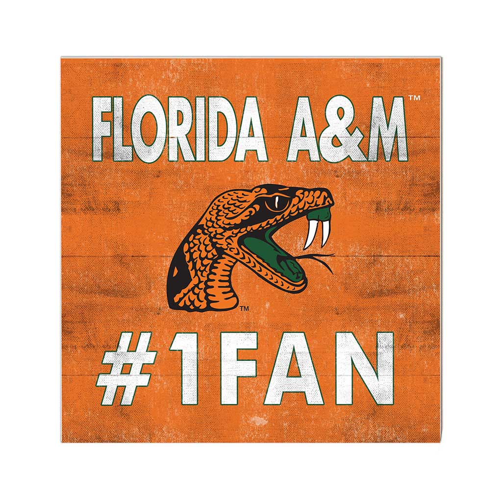 10x10 Team Color #1 Fan Florida A&M Rattlers