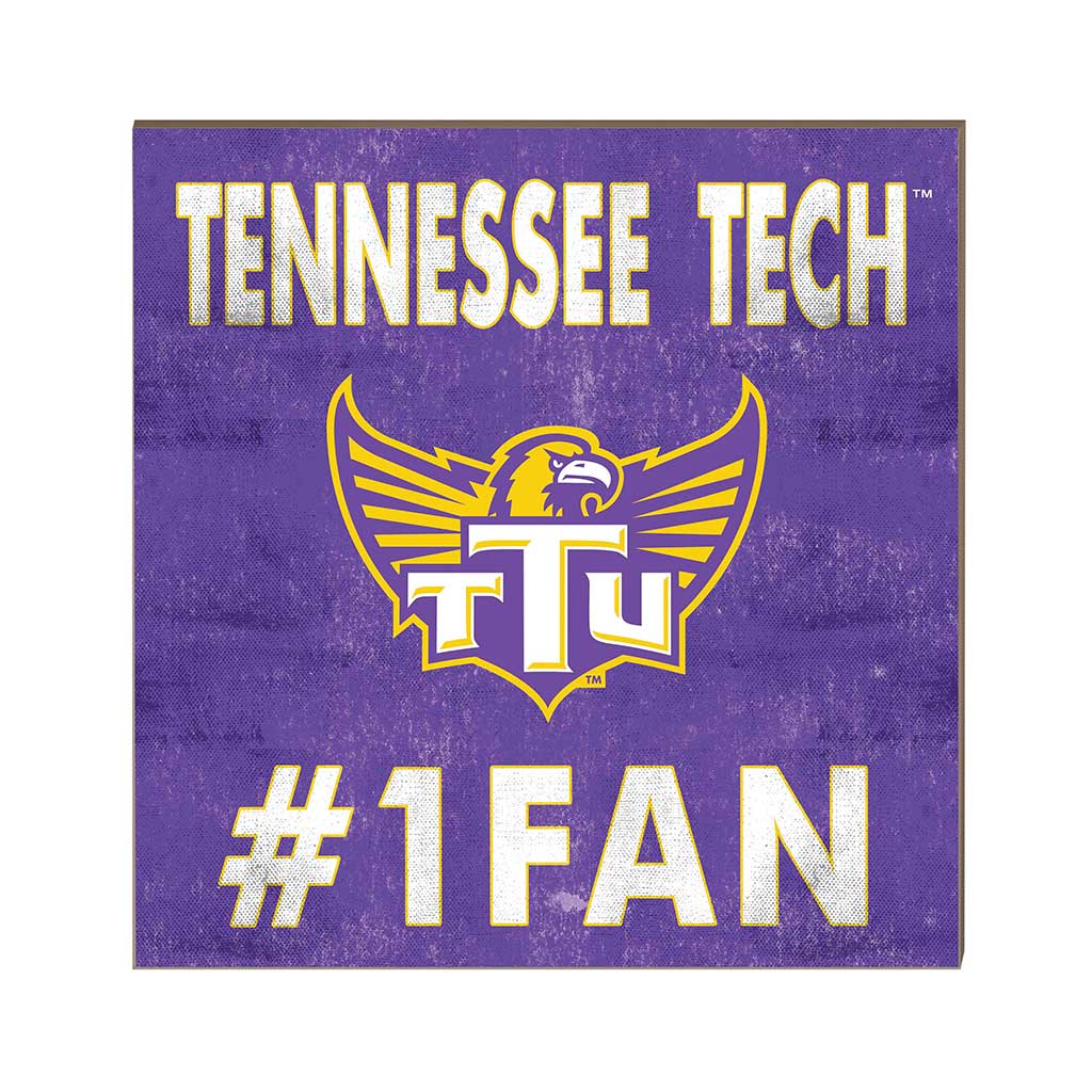 10x10 Team Color #1 Fan Tennessee Tech Golden Eagles