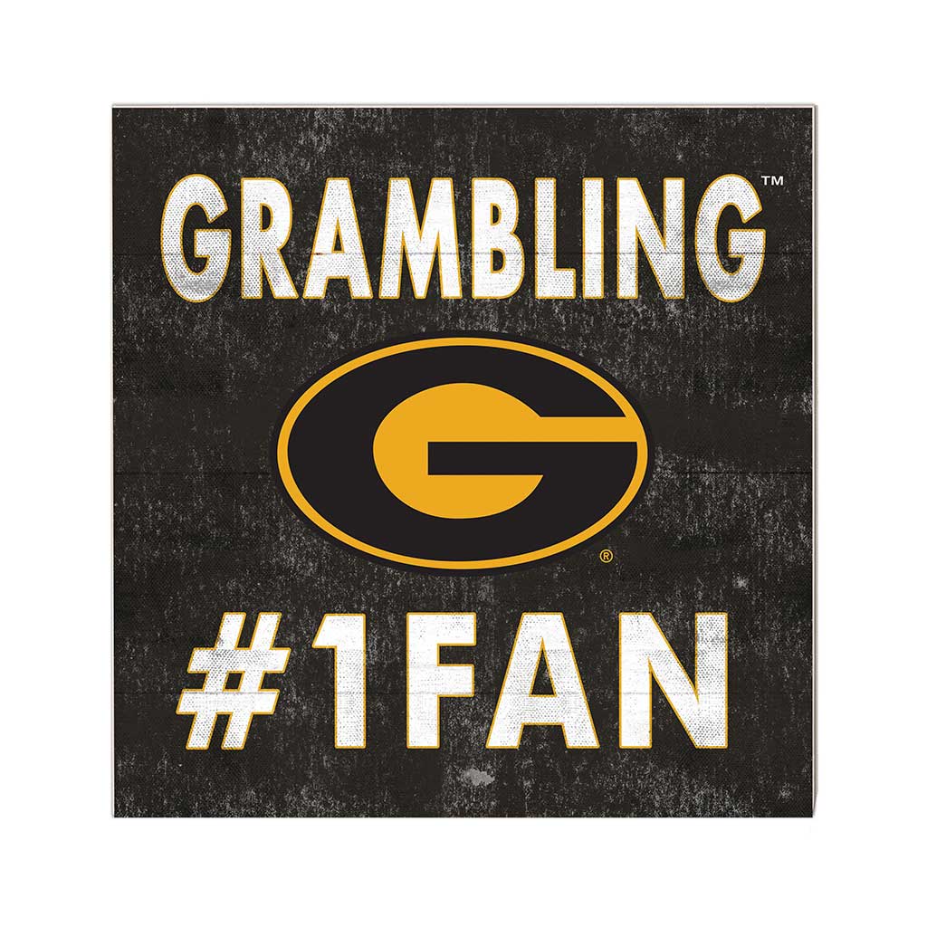 10x10 Team Color #1 Fan Grambling State Tigers