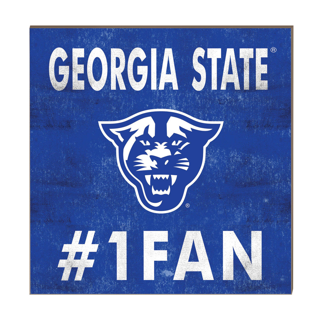 10x10 Team Color #1 Fan Georgia State Panthers