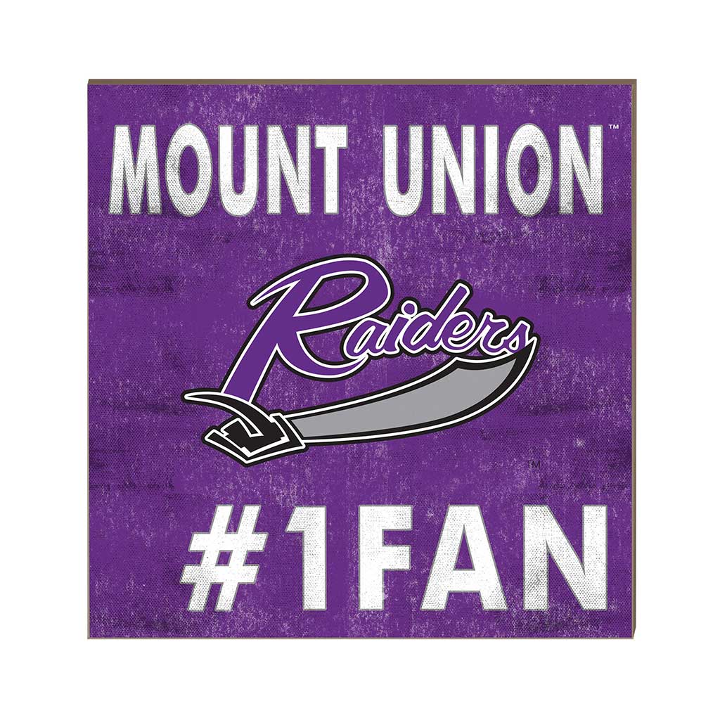 10x10 Team Color #1 Fan University of Mount Union Raiders