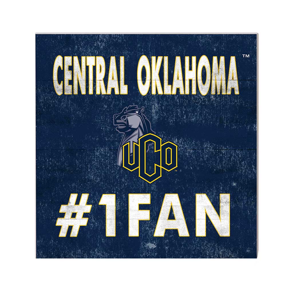10x10 Team Color #1 Fan Central Oklahoma BRONCHOS