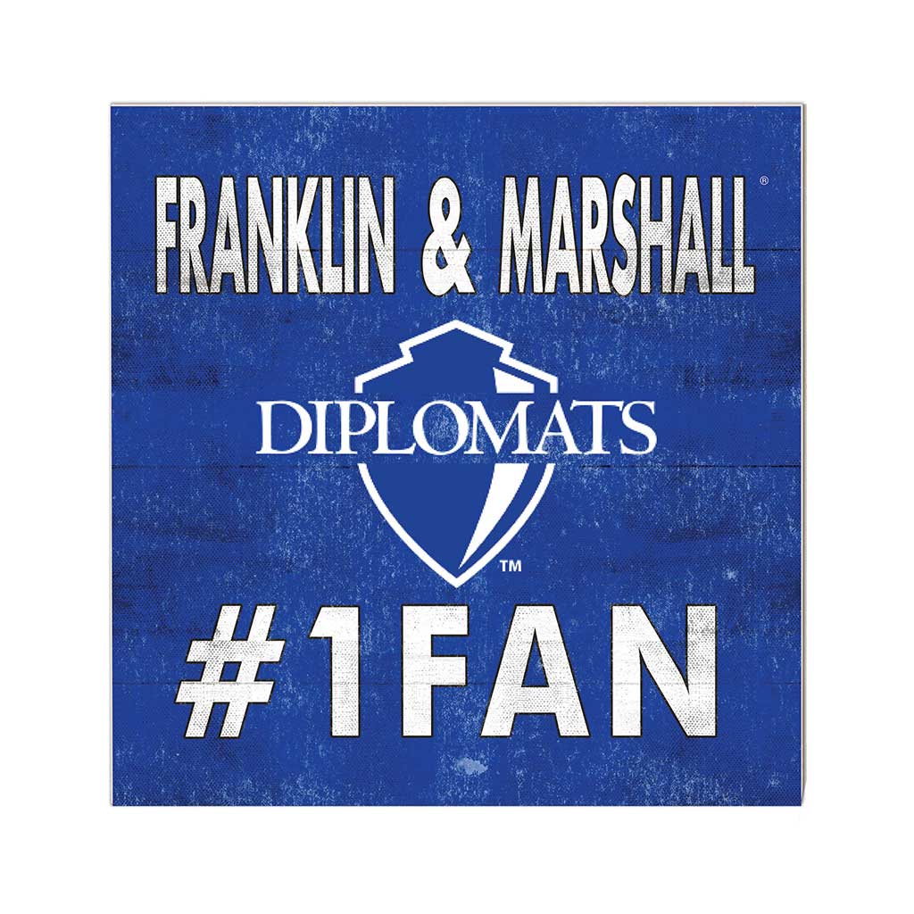 10x10 Team Color #1 Fan Franklin & Marshall College DIPLOMATS