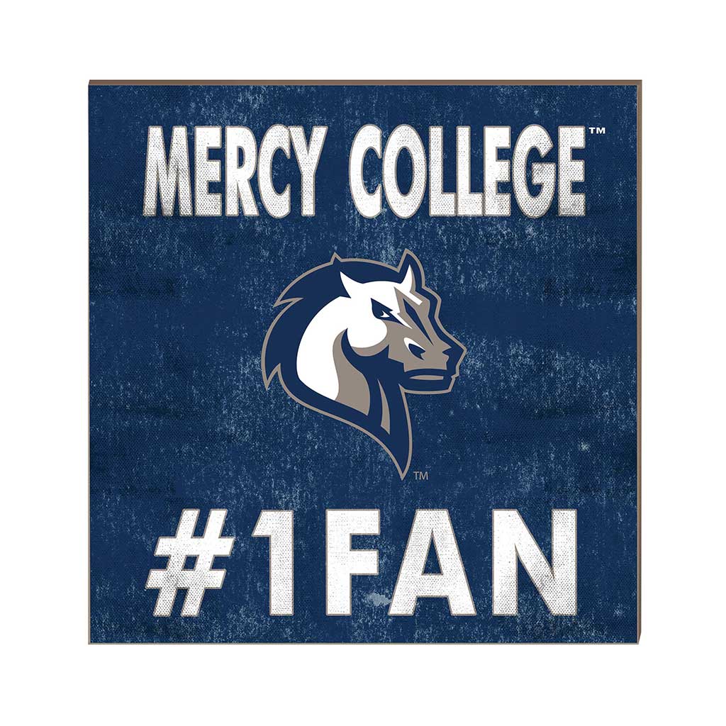 10x10 Team Color #1 Fan Mercy College Mavericks
