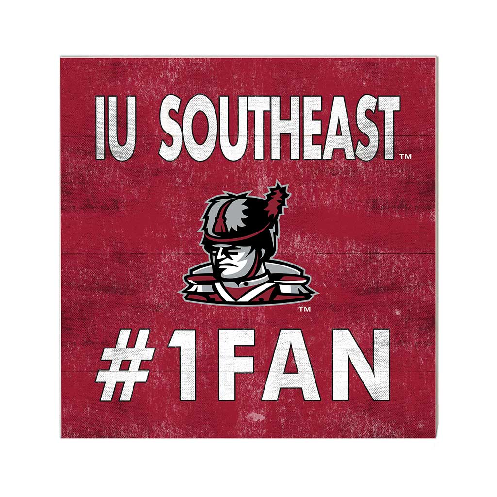 10x10 Team Color #1 Fan Indiana University Southeast Grenadiers