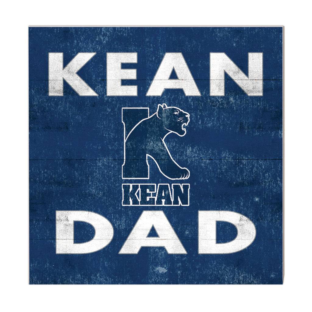 10x10 Team Color Dad Kean University Cougars
