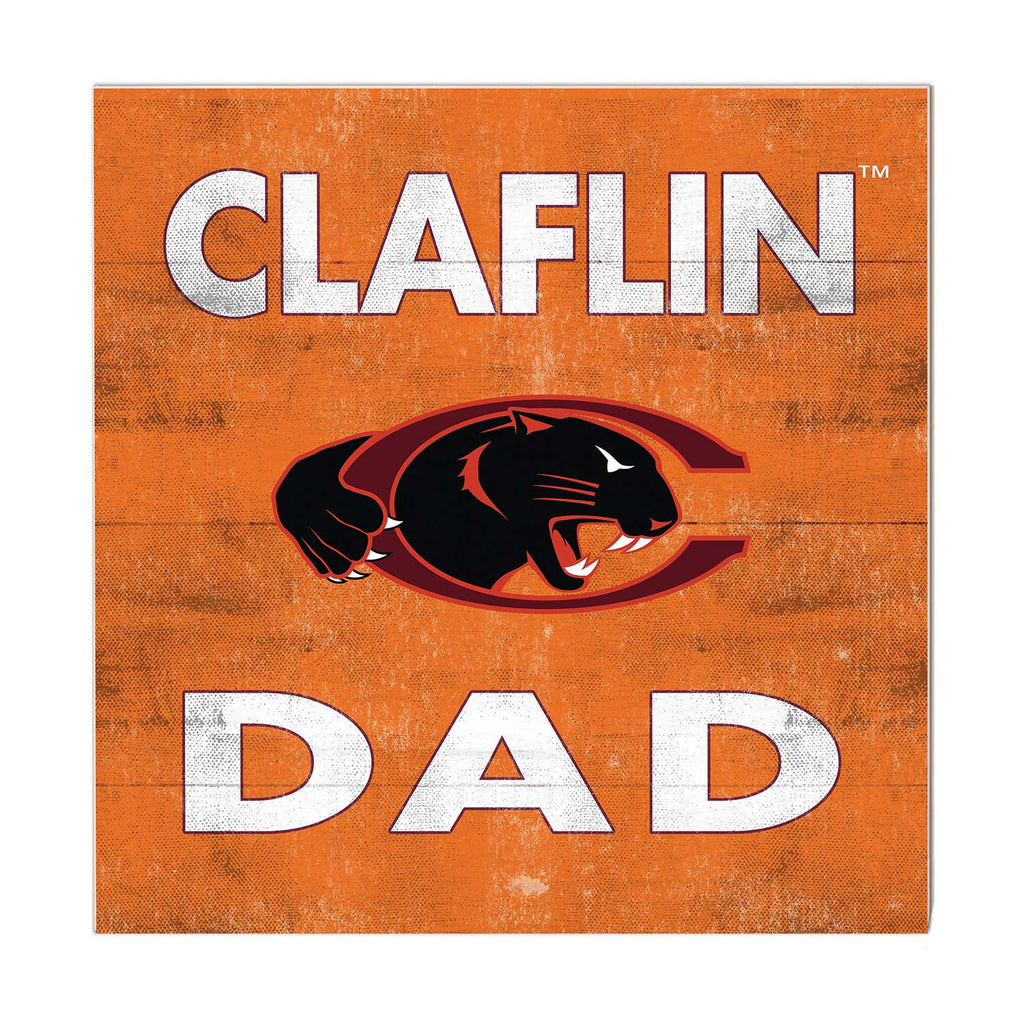 10x10 Team Color Dad Claflin University Panthers
