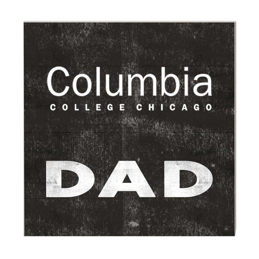 10x10 Team Color Dad Columbia College Chicago Renegades