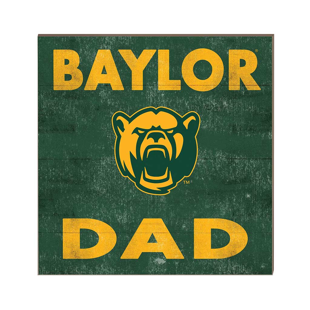 10x10 Team Color Dad Baylor Bears