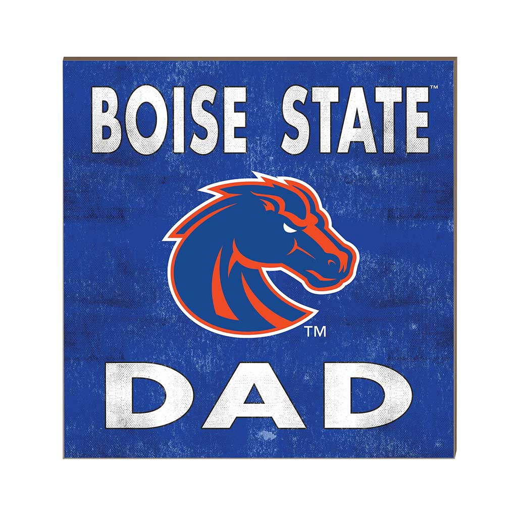 10x10 Team Color Dad Boise State Broncos