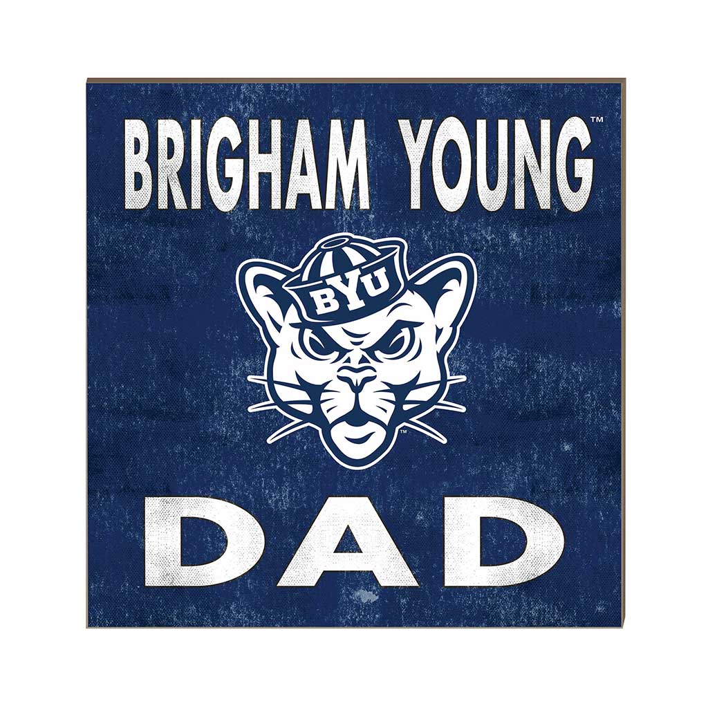 10x10 Team Color Dad Brigham Young Cougars