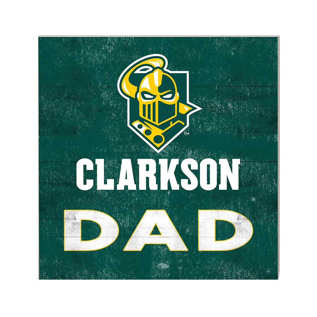 10x10 Team Color Dad Clarkson University Golden Knights