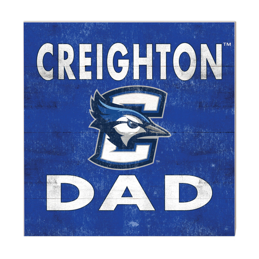 10x10 Team Color Dad Creighton Bluejays