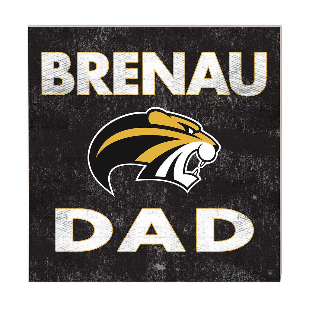 10x10 Team Color Dad Brenau University Golden Tigers