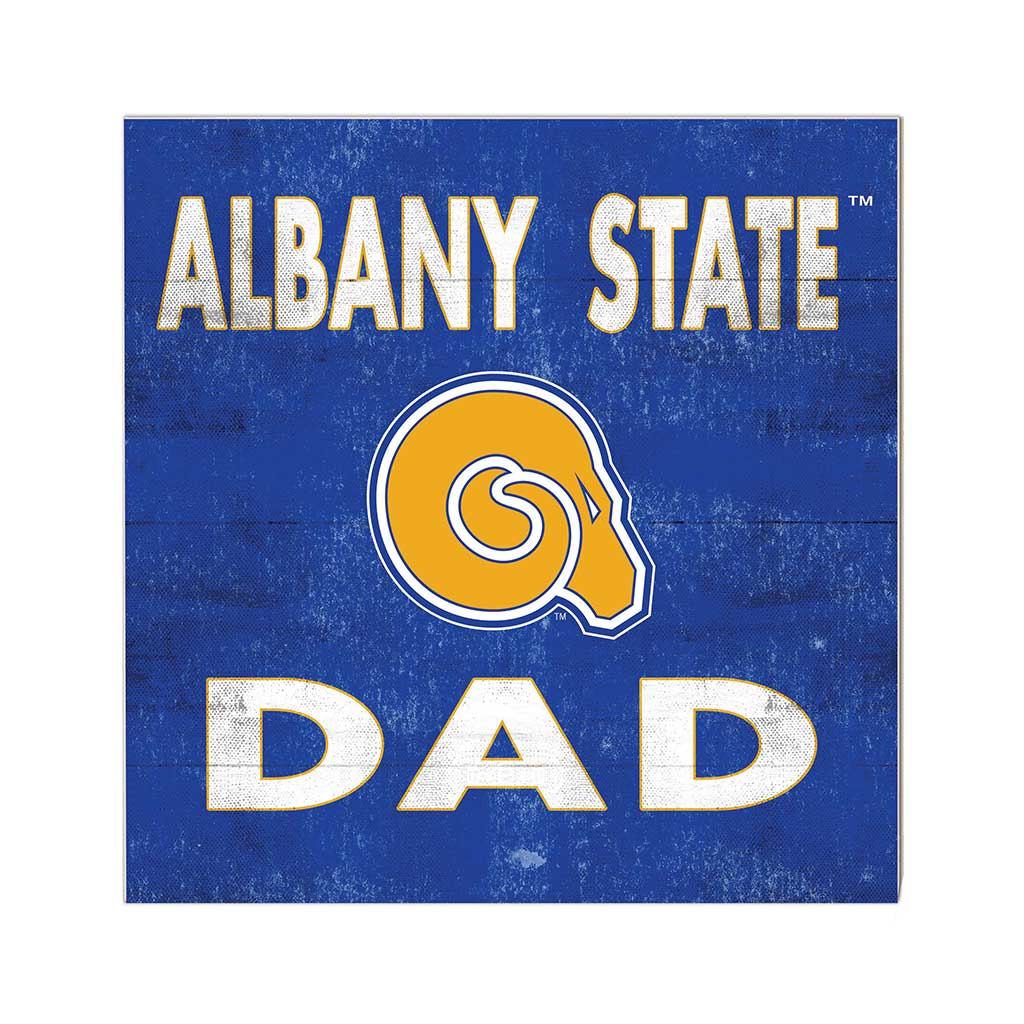 10x10 Team Color Dad Albany State University Golden Rams