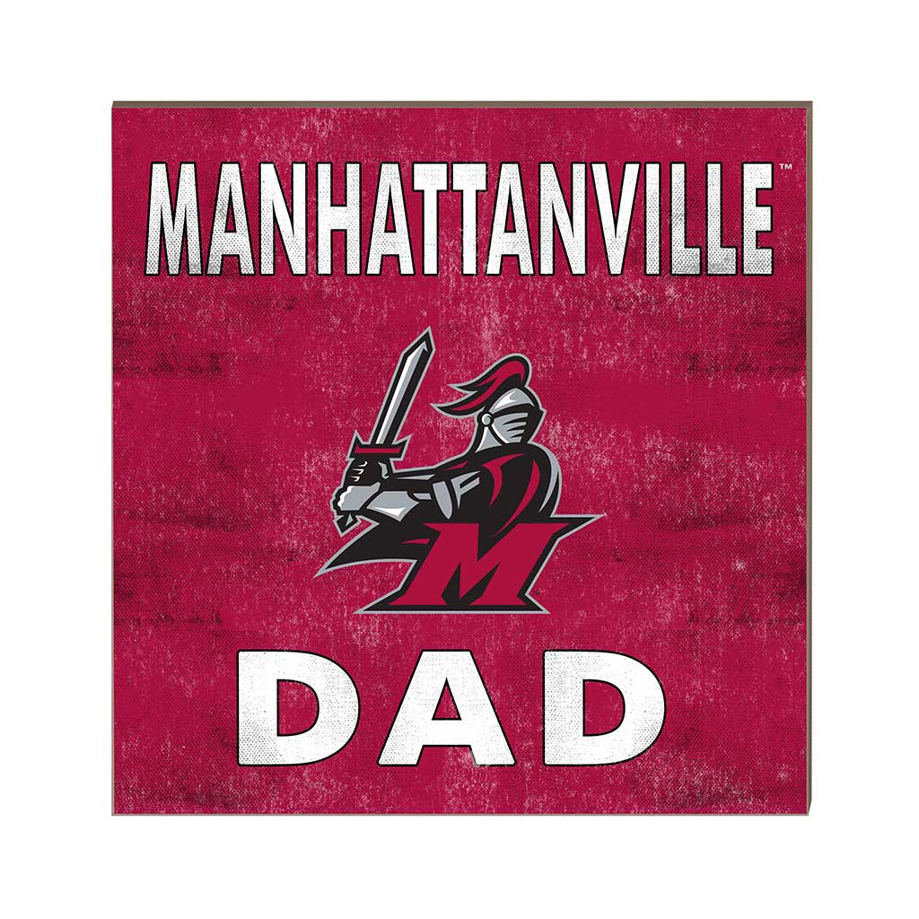 10x10 Team Color Dad Manhattanville College Valiants