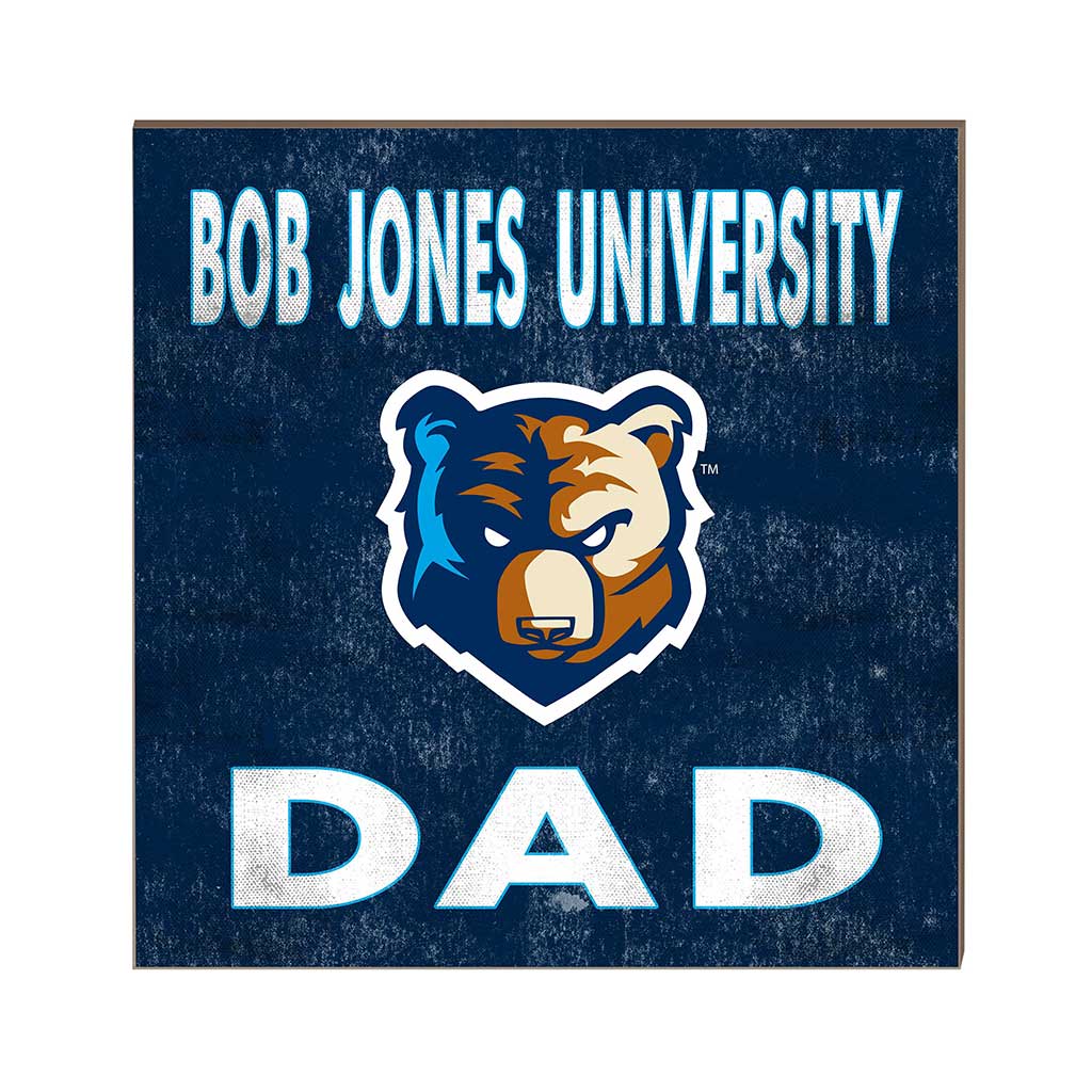 10x10 Team Color Dad Bob Jones University Bruins