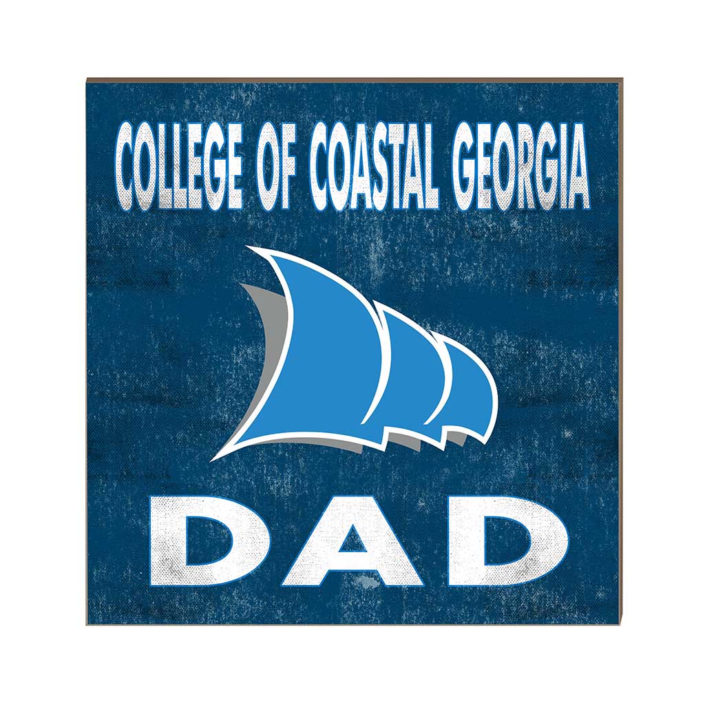 10x10 Team Color Dad College of Coastal Georgia Mariners