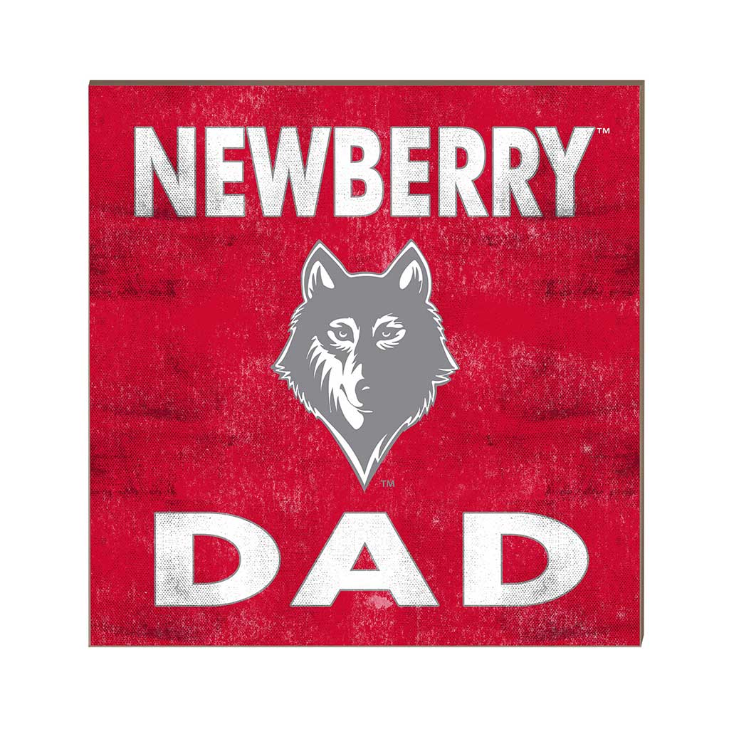 10x10 Team Color Dad Newberry College Wolves