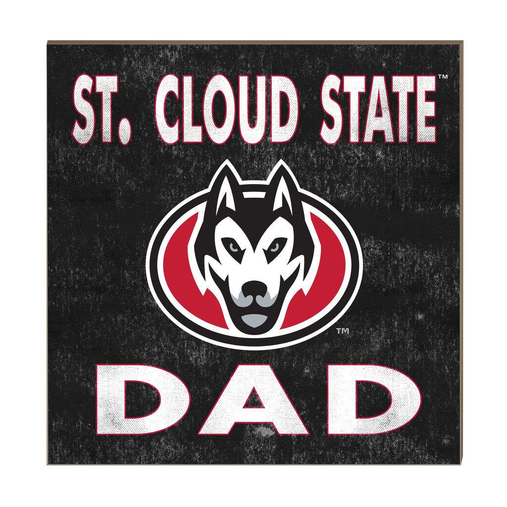 10x10 Team Color Dad St. Cloud State Huskies