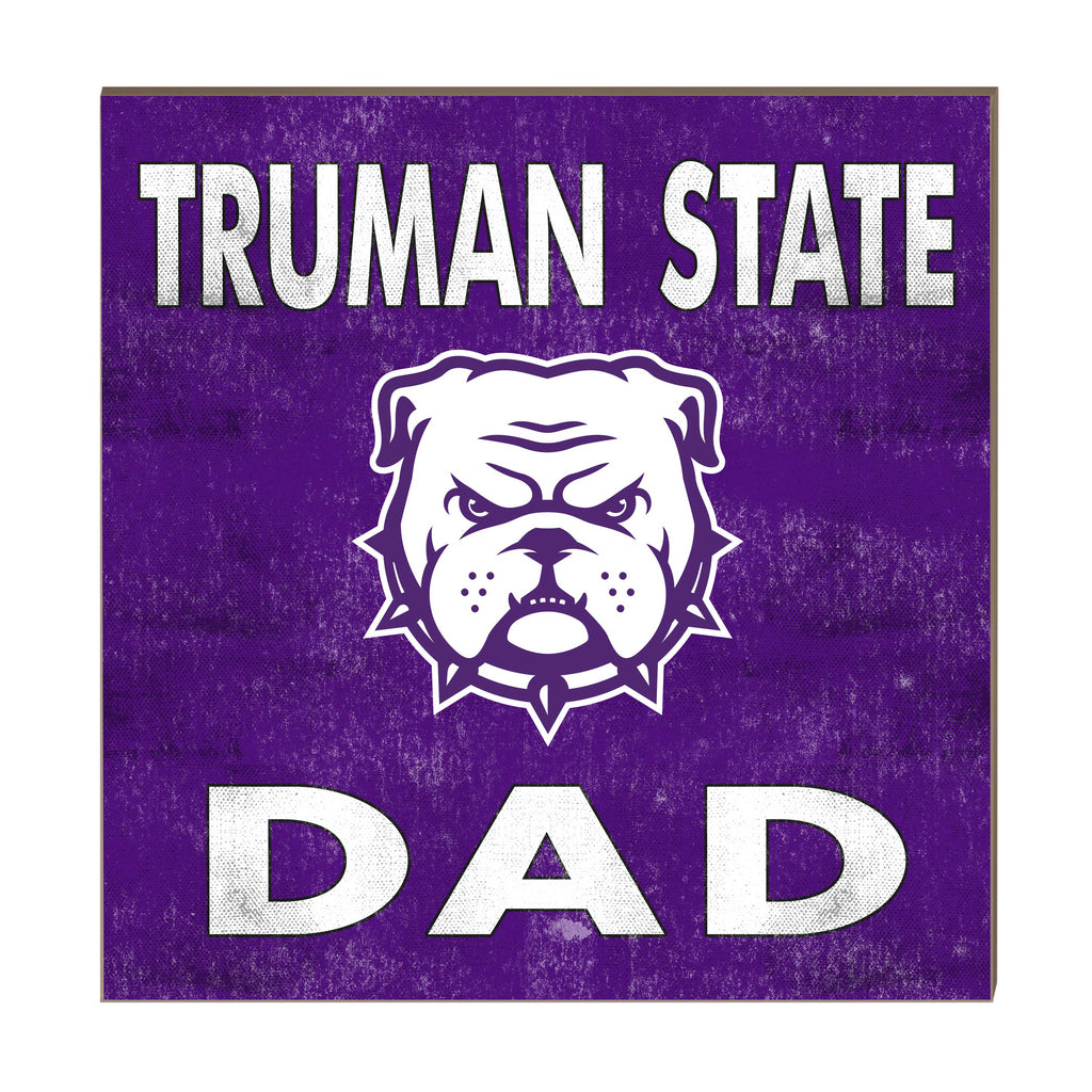 10x10 Team Color Dad Truman State Bulldogs