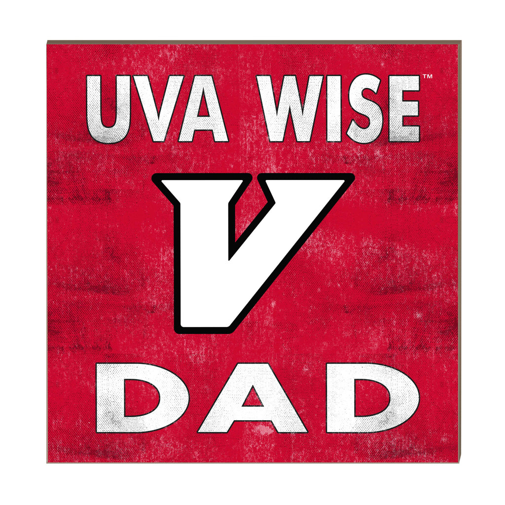 10x10 Team Color Dad University of Virginia College at Wise Cavaliers