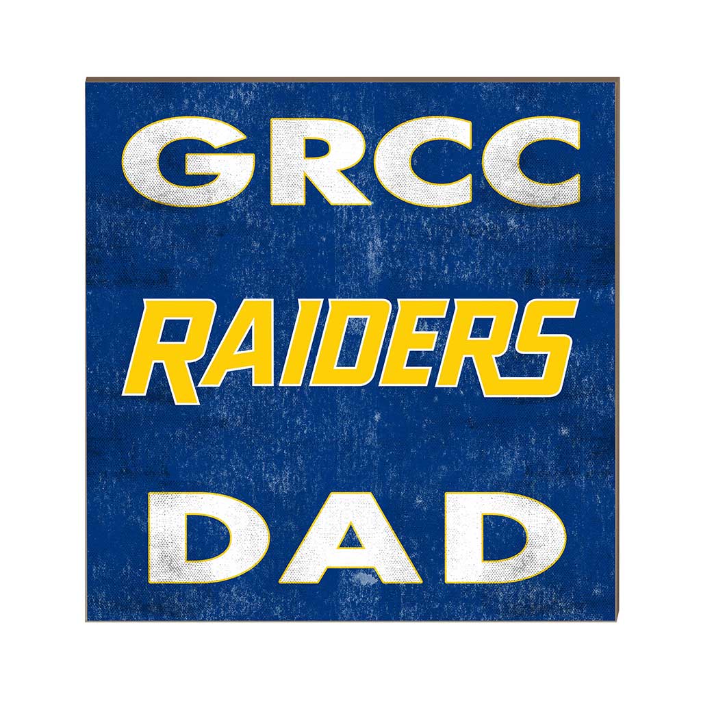 10x10 Team Color Dad Grand Rapids Community College Raiders