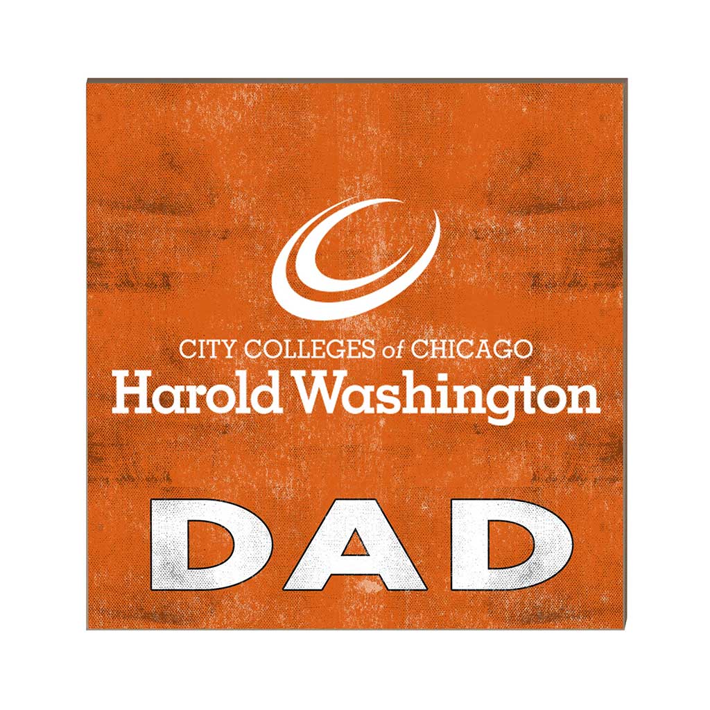 10x10 Team Color Dad Harold Washington College Phoenix