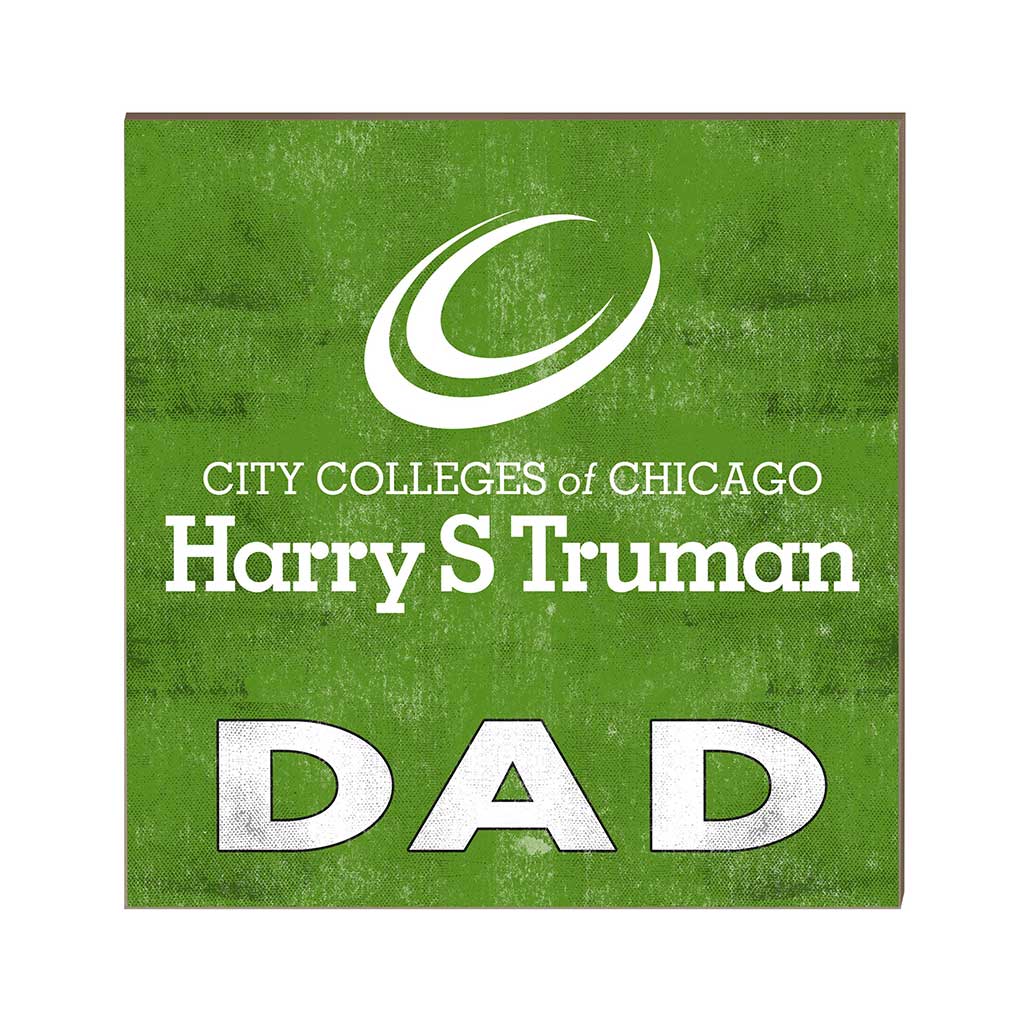 10x10 Team Color Dad Harry S. Truman College Falcons