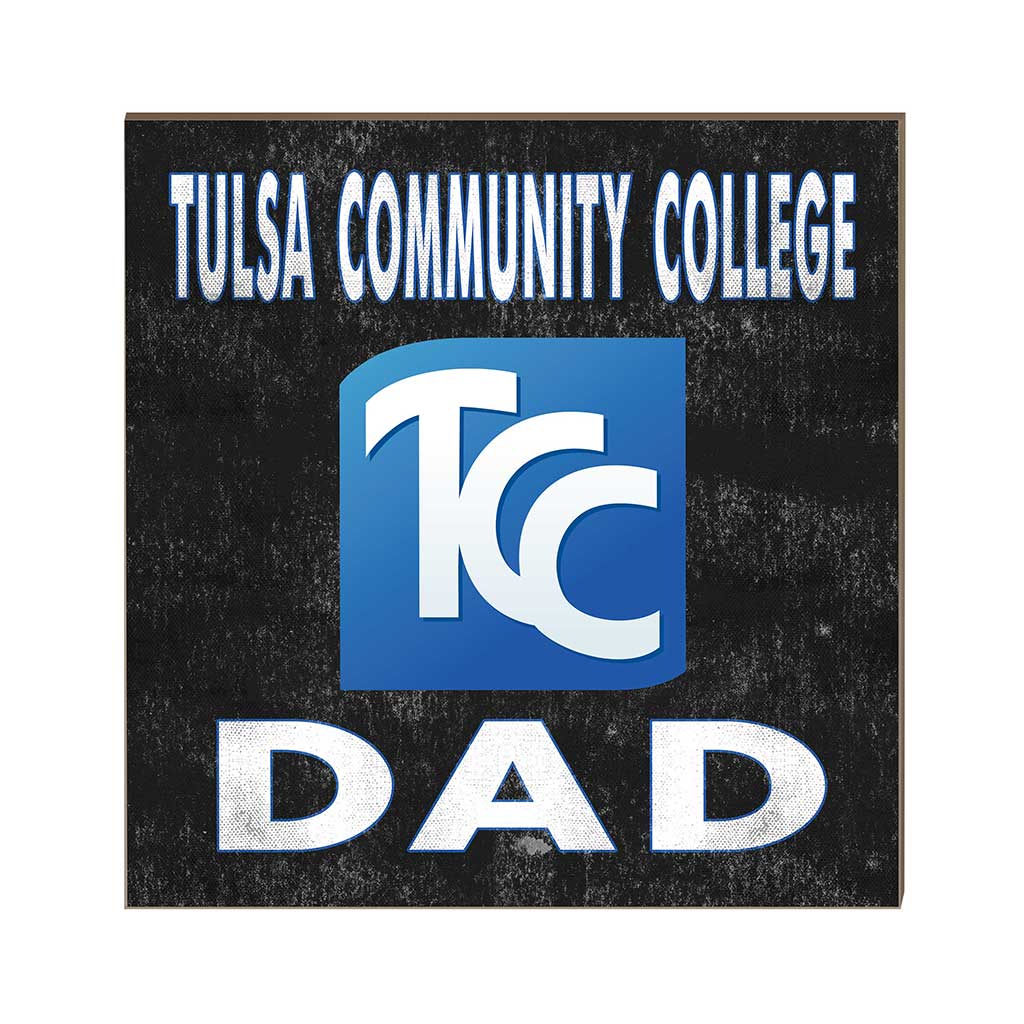10x10 Team Color Dad Tulsa Community College