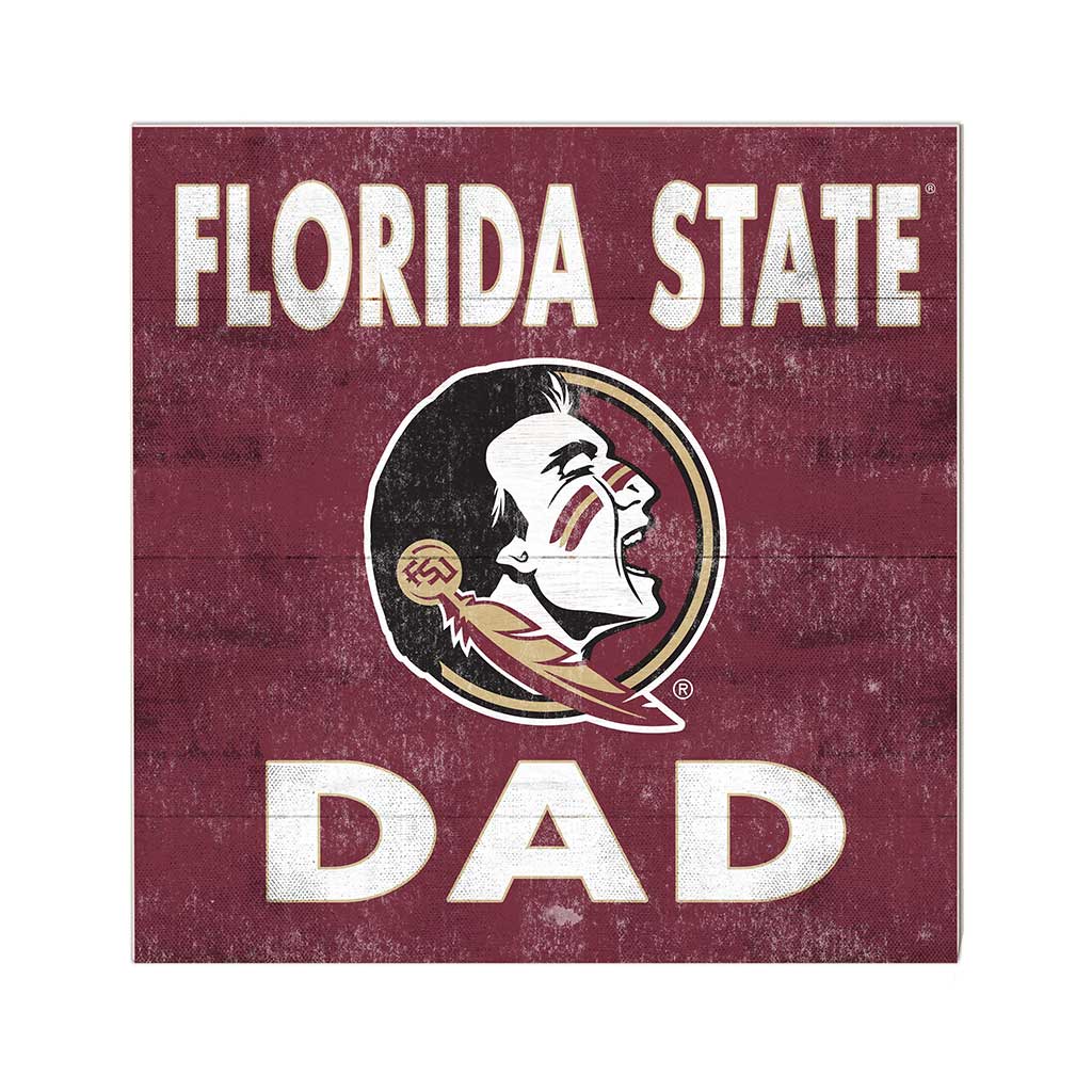 10x10 Team Color Dad Florida State Seminoles