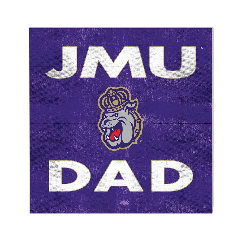 10x10 Team Color Dad James Madison Dukes