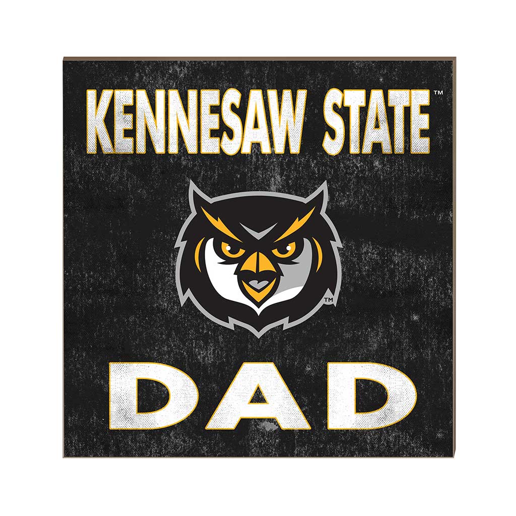 10x10 Team Color Dad Kennesaw State Owls