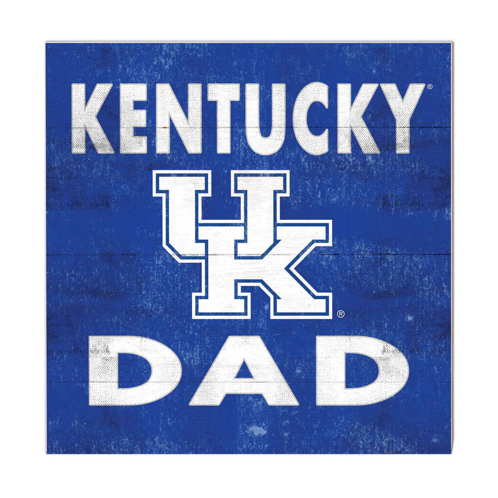 10x10 Team Color Dad Kentucky Wildcats