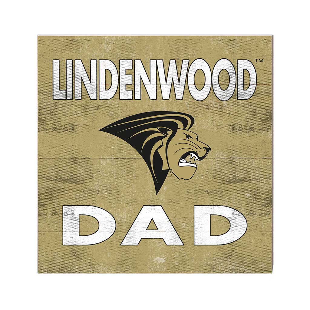 10x10 Team Color Dad Lindenwood Lions