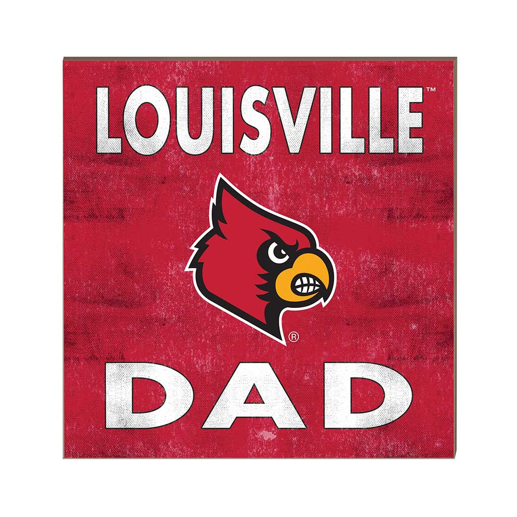 10x10 Team Color Dad Louisville Cardinals