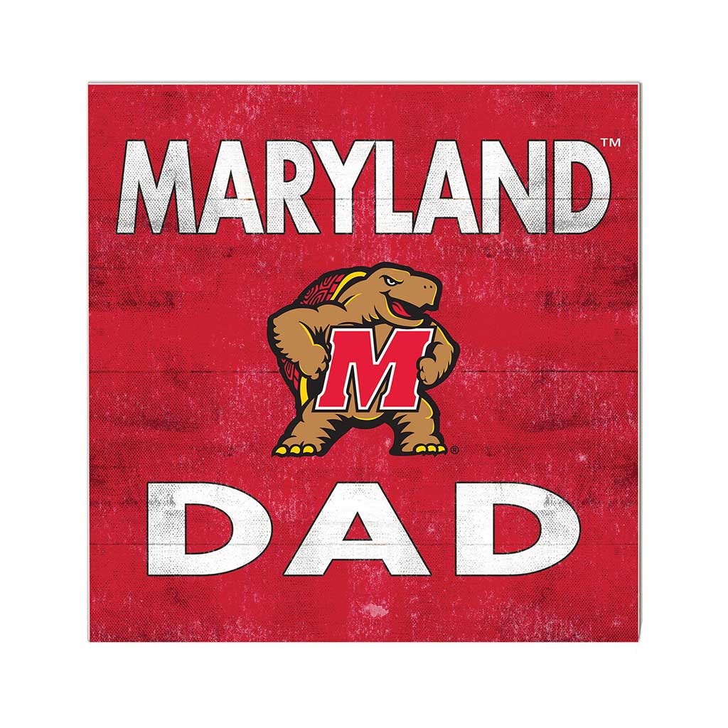 10x10 Team Color Dad Maryland Terrapins